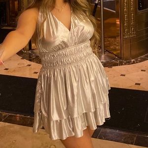 Silver Mustard Seed Romper